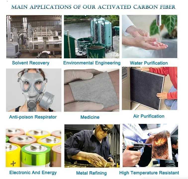 Activated Carbon Fiber Composite Felt for Air Purification