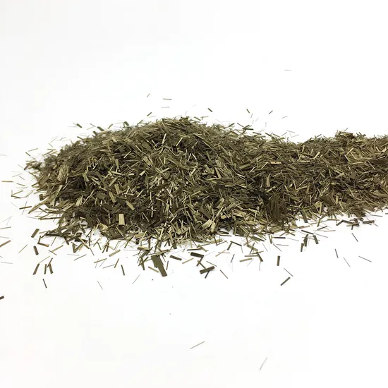 Short Basalt Fiber Chopped Strands Cement Reinforcement 