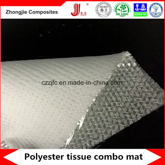 Polyester Tissue Complex Fiberglass Woven Roving Combo Mat Wrmn450/45 